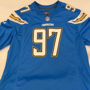 Nike Blue Chargers Jersey Joey Bosa Number 97